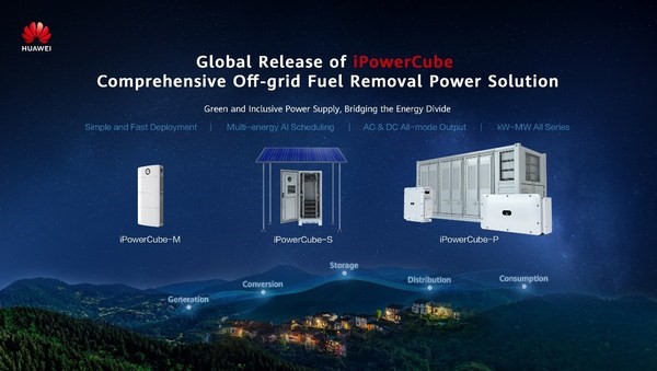 Huawei lanza serie completa de soluciones integrales de energía para eliminar el uso de combustible en sistemas de suministro eléctrico fuera de la red