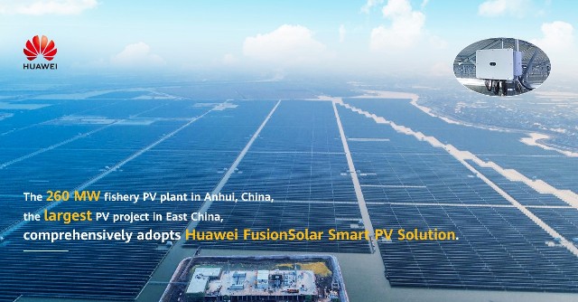 Fishery PV Plant: Largest Grid-Parity PV Project in East China