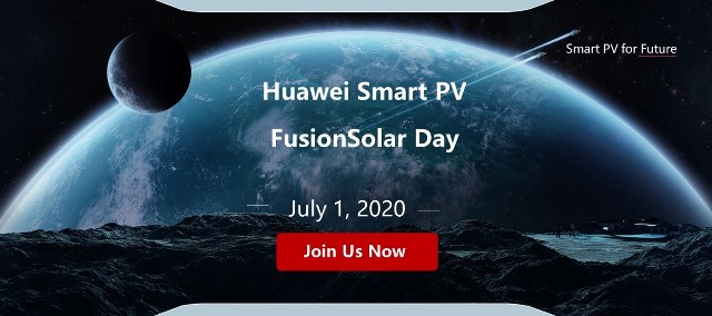 Huawei organise sa journée Smart PV FusionSolar européenne 2020 en ligne