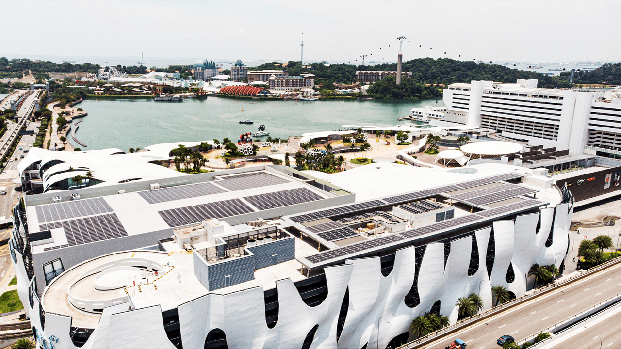 830KW Distributed Rooftop PV Plant VivoCity, Singapore