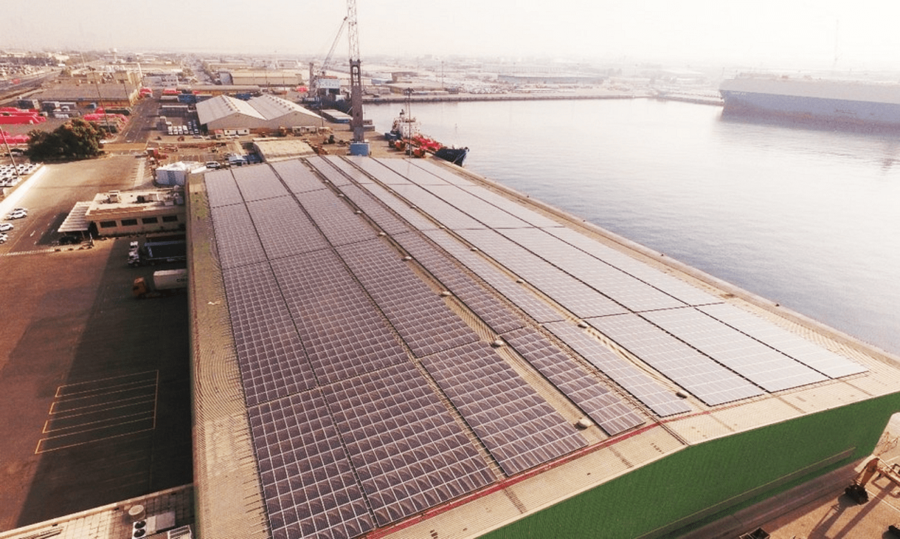 25.8MW Distributed Program for Dubai Global Port Group, Dubai