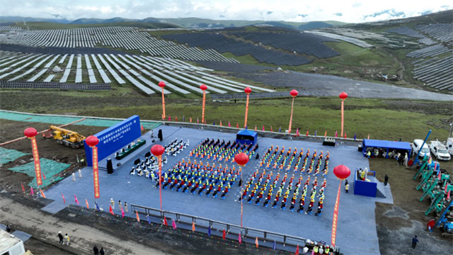 正式投产！华为助力全球最大、海拔最高水光互补项目--雅砻江柯拉一期光伏电站并网发电