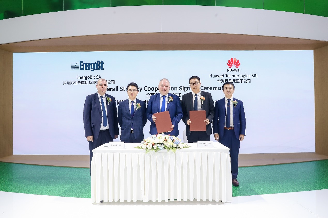 EnergoBit and Huawei sign MoU to contribute to the deployment of Digital Power in Romania