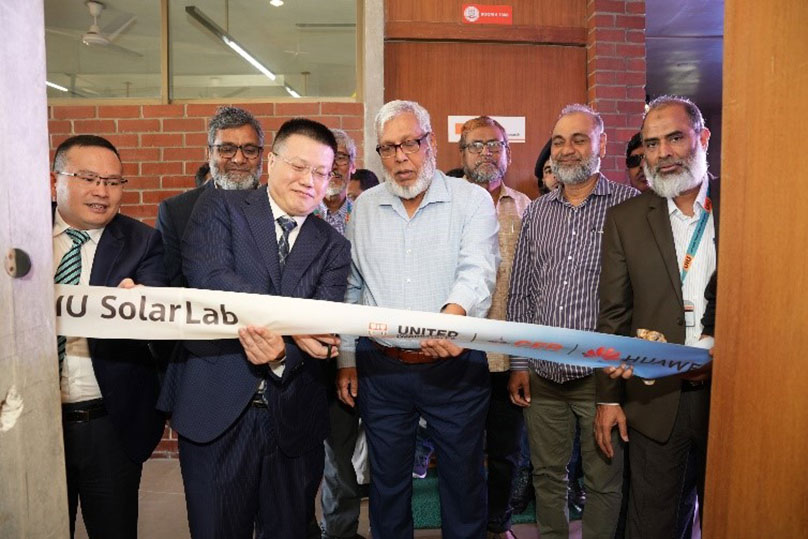 Huawei  Inaugurates Advanced Solar Lab at UIU in Bangladesh