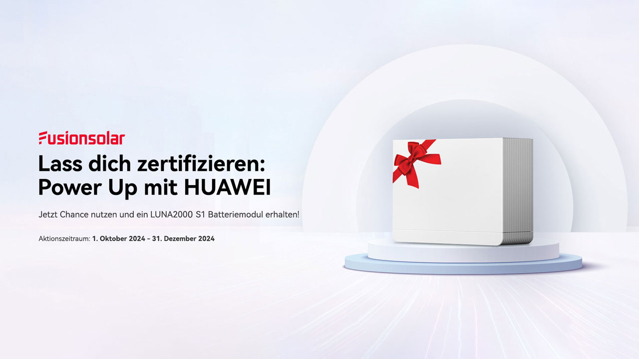 get certified power up with huawei