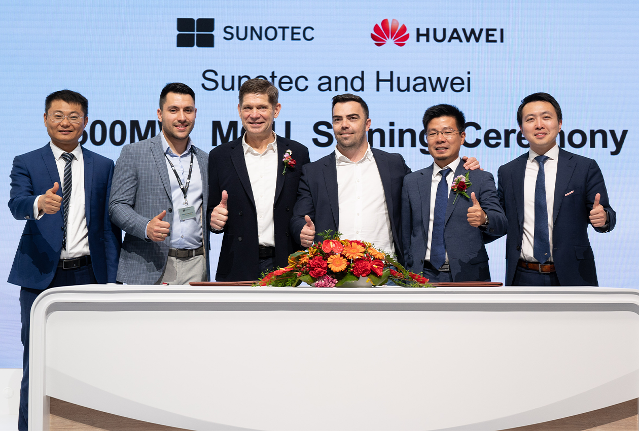 Η SUNOTEC και η Huawei υπογράφουν Μνημόνιο Συνεργασίας για την ανάπτυξη των έξυπνων φωτοβολταϊκών λύσεων FusionSolar στη Βουλγαρία