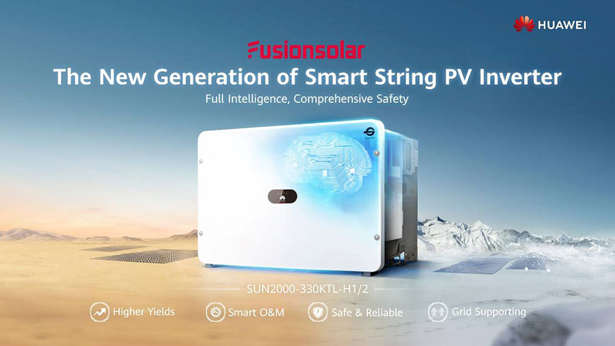 Ο Smart PV Inverter SUN2000-330KTL της FusionSolar κερδίζει το βραβείο Intersolar AWARD