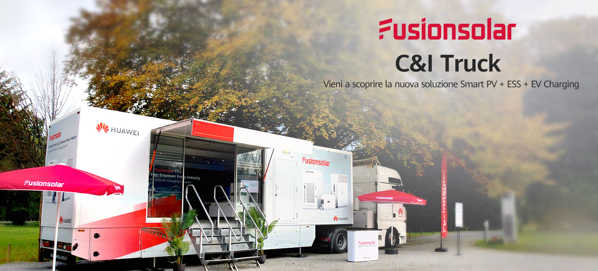 Huawei FusionSolar lancia il nuovo Truck C&I!