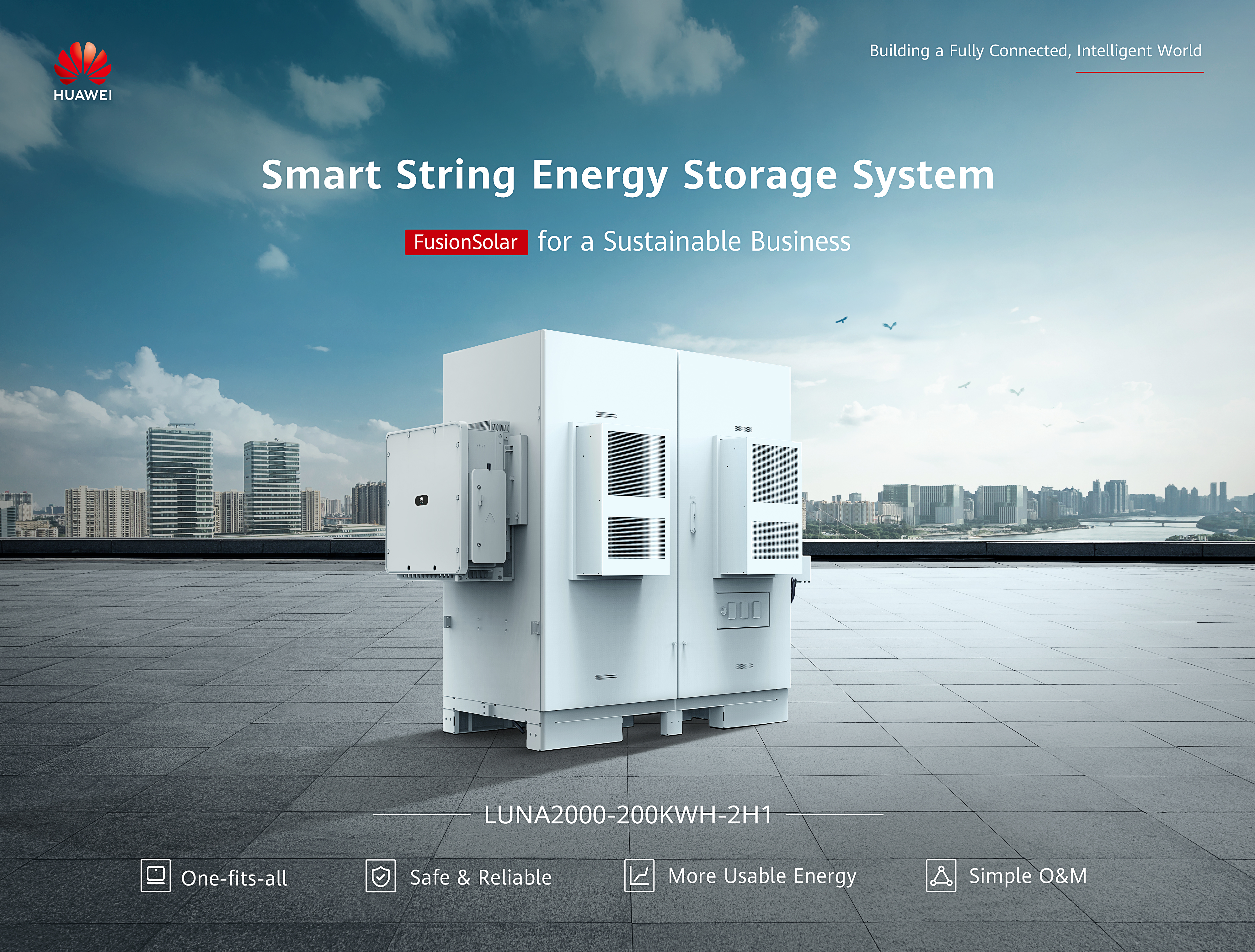 Huawei launches new industrial and commercial energy storage system for the African market