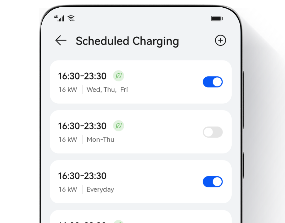 Scheduled Green Electricity Usage