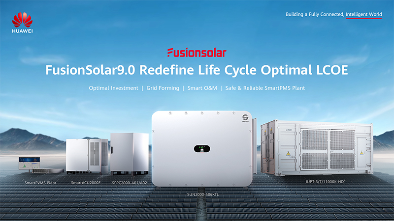 Huawei Launches FusionSolar9.0 Smart PV Solution in Europe