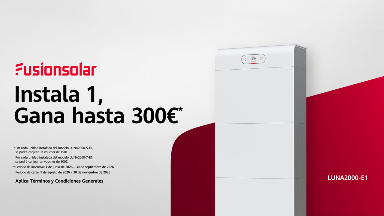Programa de Incentivos de Baterías Residenciales S1 2026: Vouchers de hasta 300 € para LUNA2000-E1