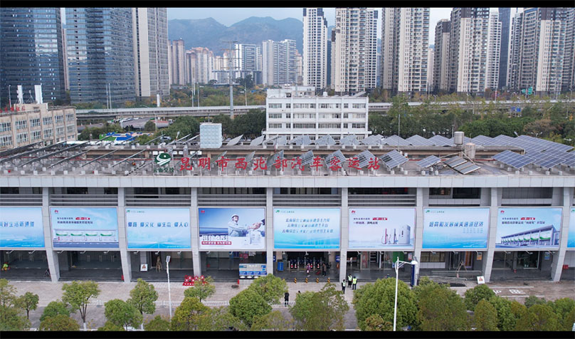 光伏+西北部客运站 | 打造交通行业液冷超充样板点