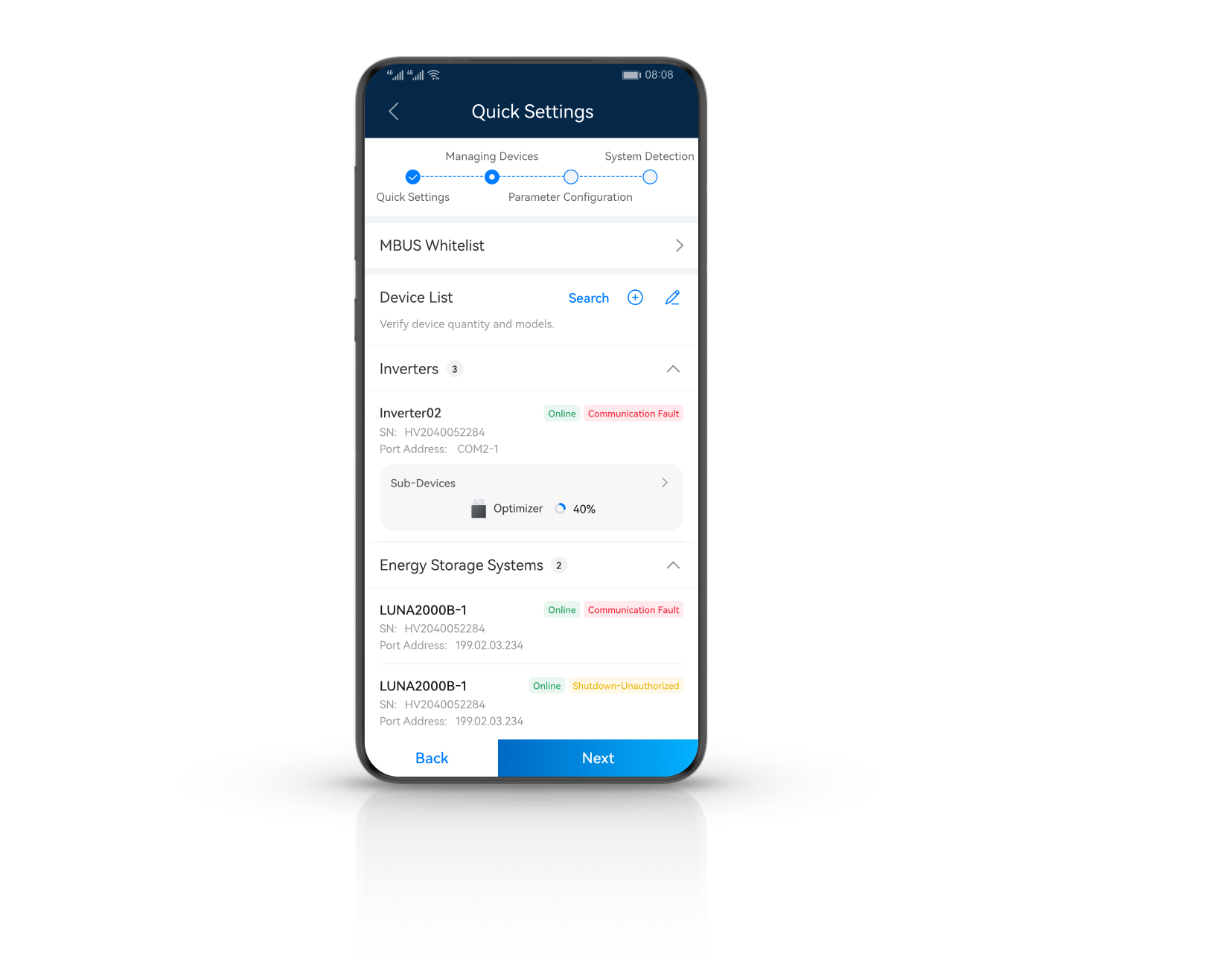 Automatic device discovery