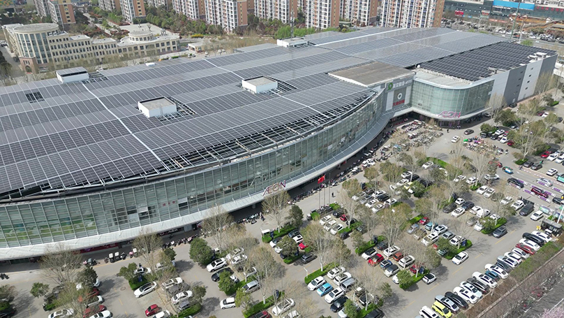 光伏+永旺济宁 | “绿色百货”年发电超700万度