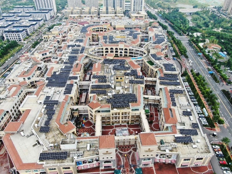 光伏+首创奥特莱斯 | 为山东绿色发展注入新动能