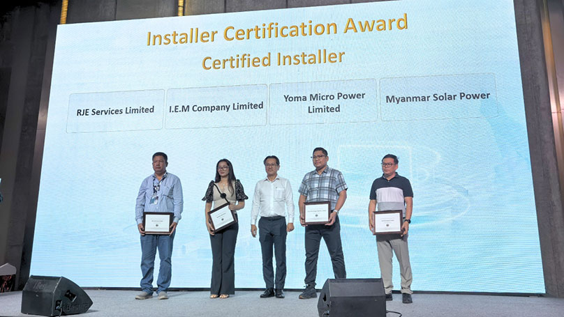 Huawei Launched FusionSolar9.0 Smart PV Grid Forming Solution in Myanmar