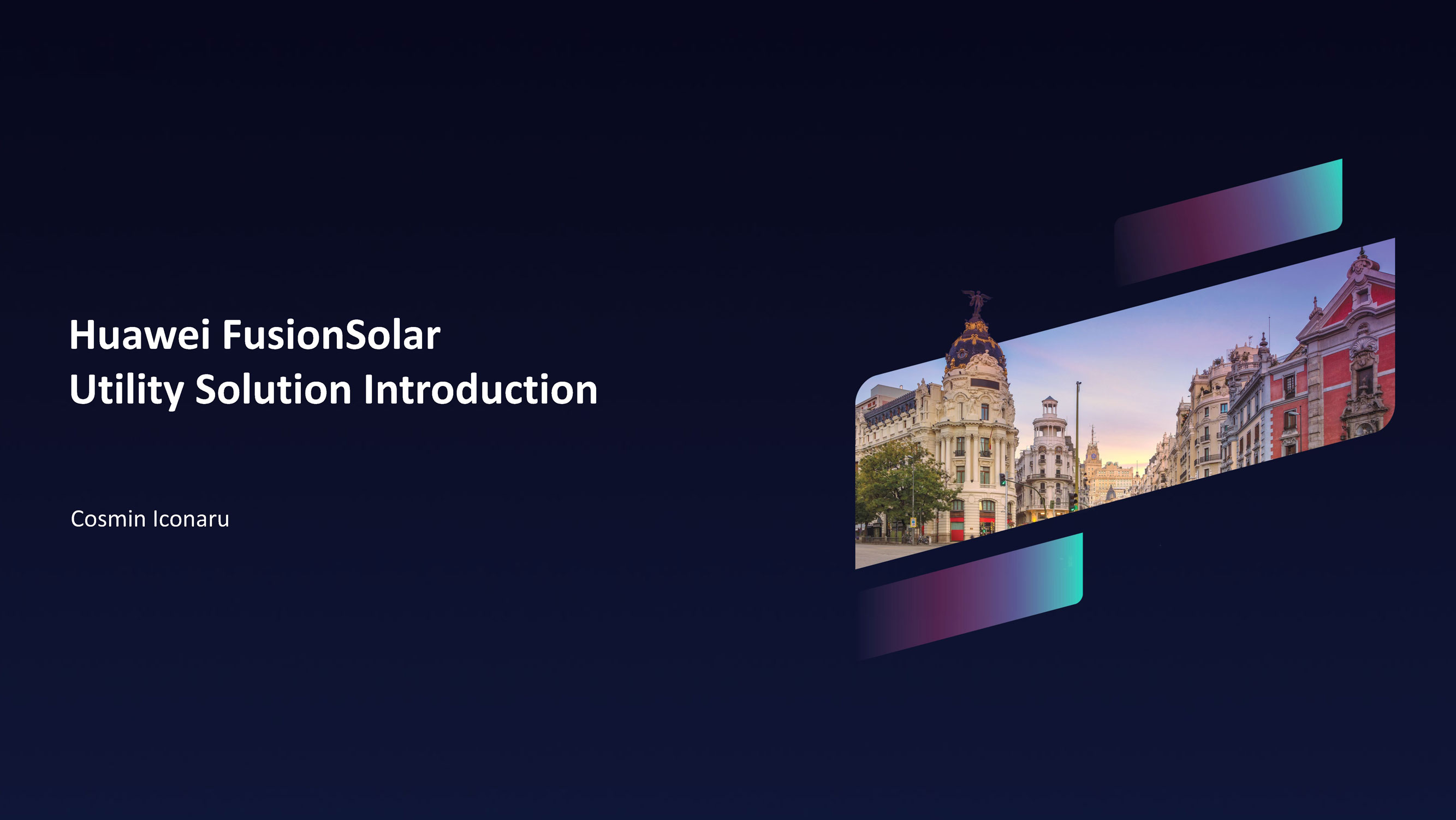 Utility Solution Presentation