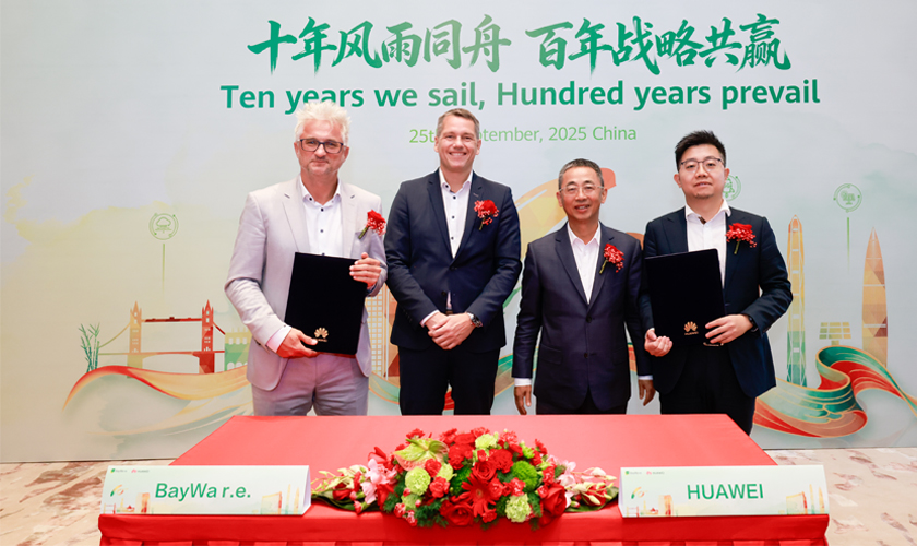 A Decade of Innovation and Collaboration Celebrating 10 Years of Partnership: Huawei Digital Power & BayWa r.e. Solar Trade
