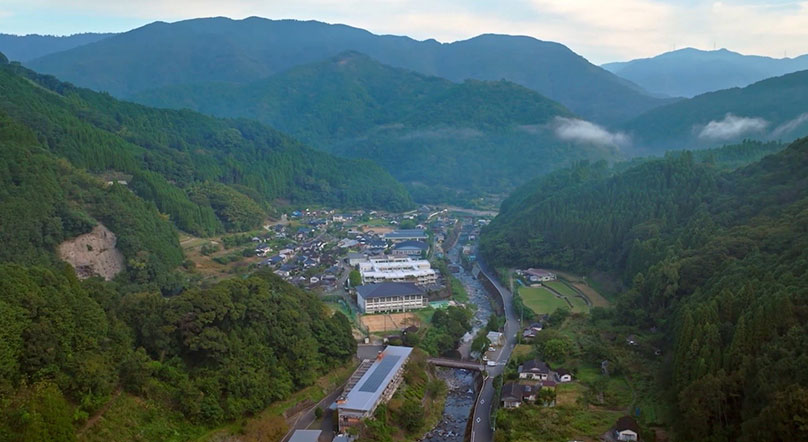 Zero-Carbon Revival of Kuma Village, Japan