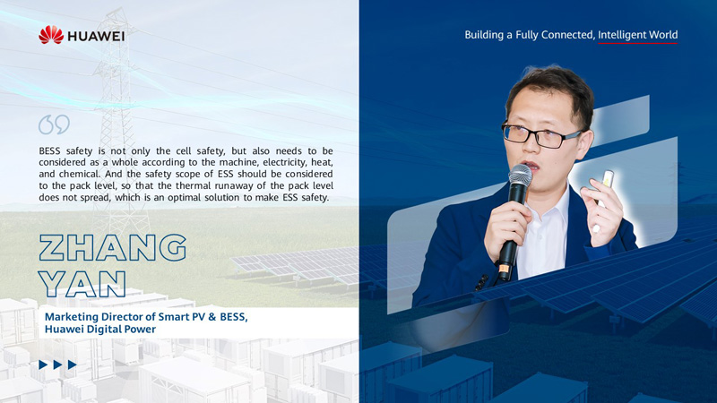 Huawei เปิดตัวโซลูชันการสร้างระบบโครงข่ายไฟฟ้านวัตกรรมใหม่ในงานสัมมนาเทคโนโลยี PV อัจฉริยะประจำภูมิภาคเอเชียแปซิฟิกครั้งที่ 2 ที่เซินเจิ้น