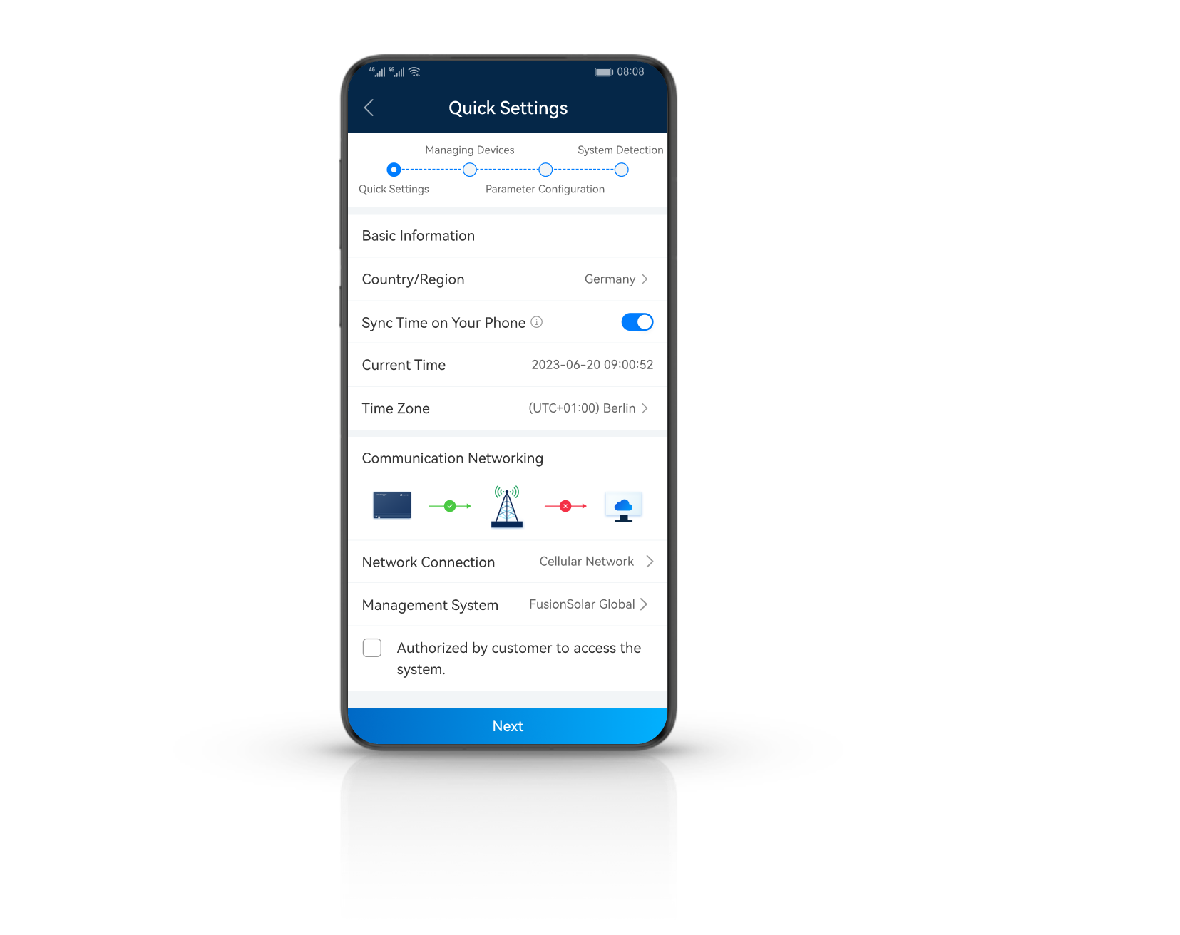 Basic information settings