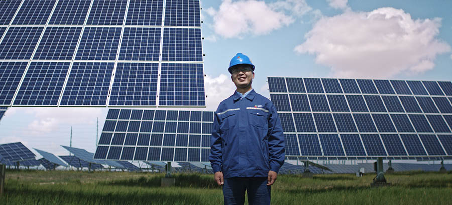 同时，该项目也成为全球最大单体光伏电站、全球最短时间内建成的新能源发电项目（从中标到全部并网历时一年）。