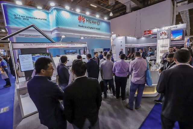 Huawei lança soluções multiuso no Intersolar South America 2019