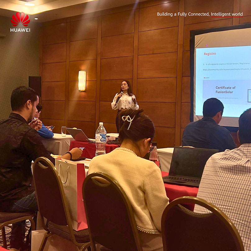 Huawei Digital Power fortalece las capacidades técnicas de los instaladores solares en Hermosillo