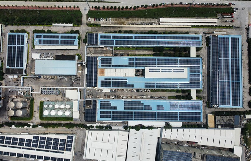 光伏+中裕新材料丨华为助力专精特新“小巨人”绿色新升级