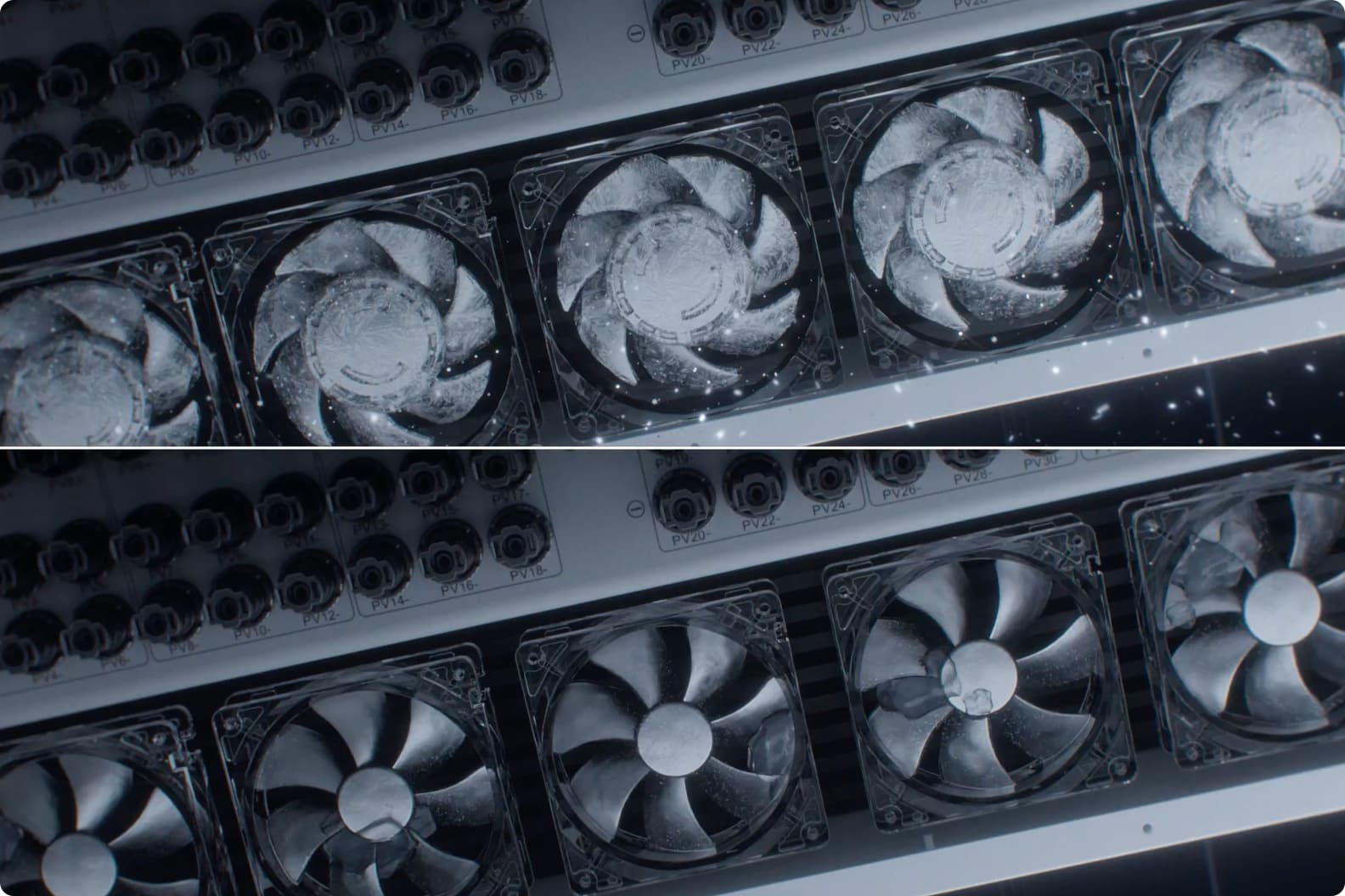 智能风扇防结冰