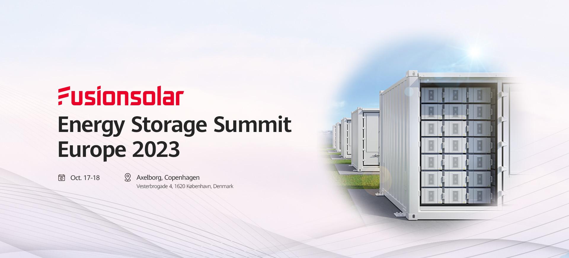 Energy Storage Summit Europe 2023