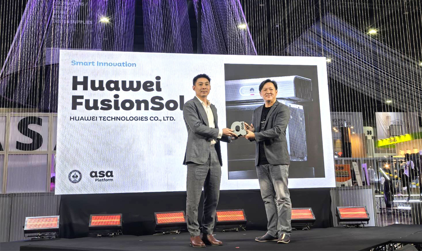 Huawei Digital Power คว้ารางวัล Smart Innovation จาก LUNA S1 แบตเตอรี่กักเก็บพลังงานอัจฉริยะ บนเวที ASA Platform Selected Materials 2026 ในงานสถาปนิก’69