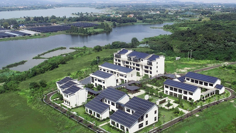 日新科技园光储充微电网低碳产业园区