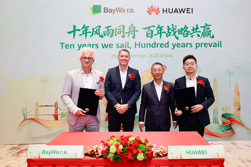 A Decade of Innovation and Collaboration Celebrating 10 Years of Partnership: Huawei Digital Power & BayWa r.e. Solar Trade
